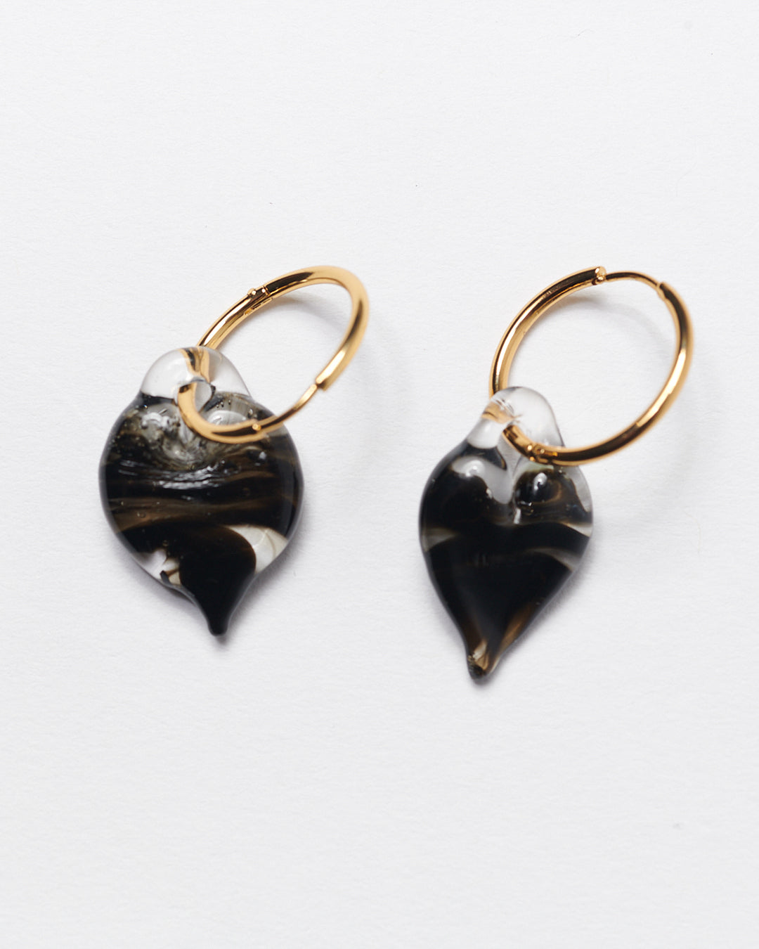 Heart of Glass Hoops