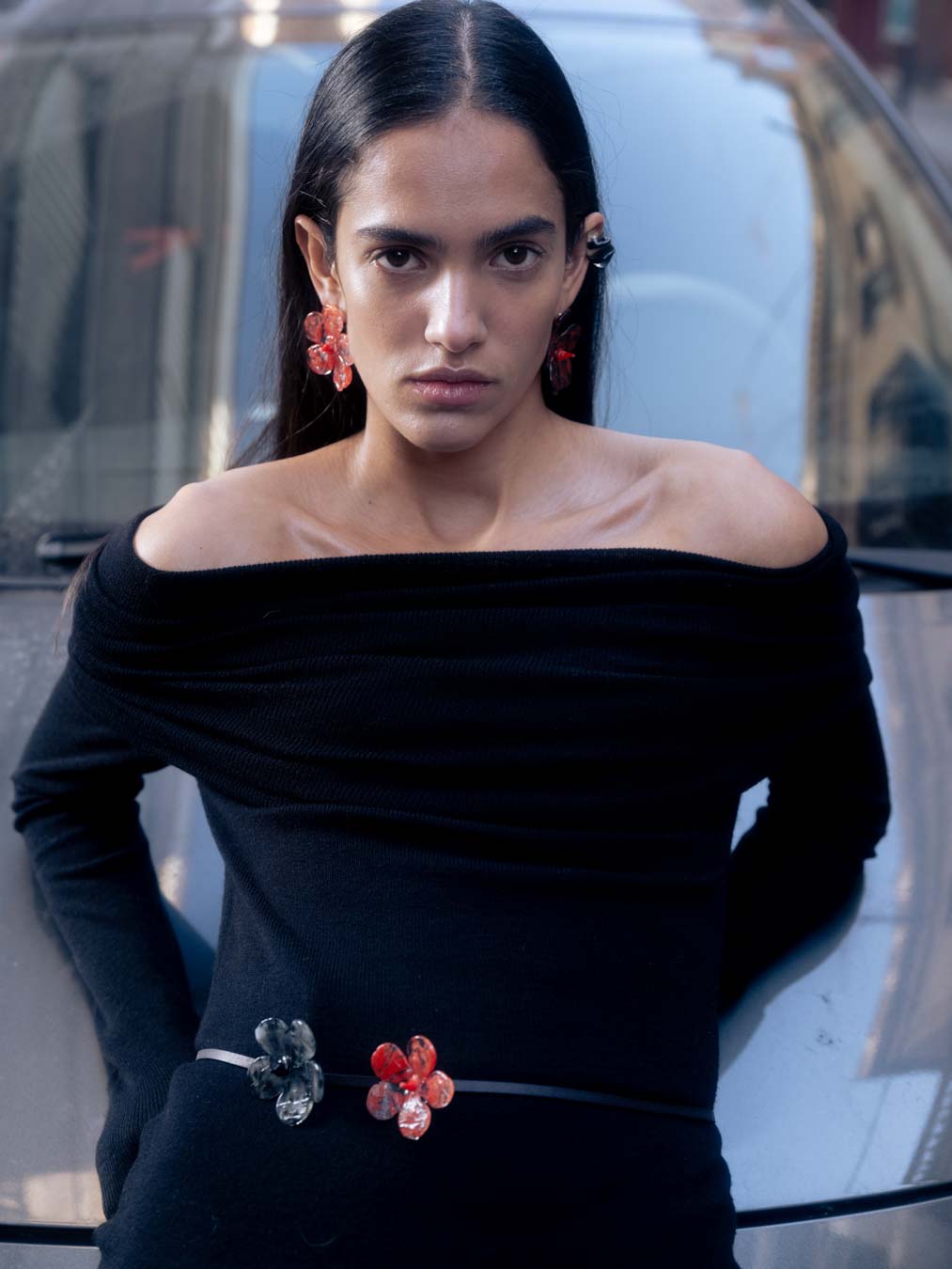 Maxi Flor Earring Single