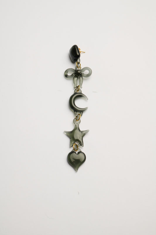 XL Infinite Charm Earring Single