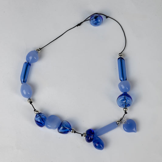 Multy Bubble Cord Necklace