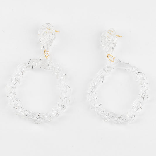 Twist Circle Hoops