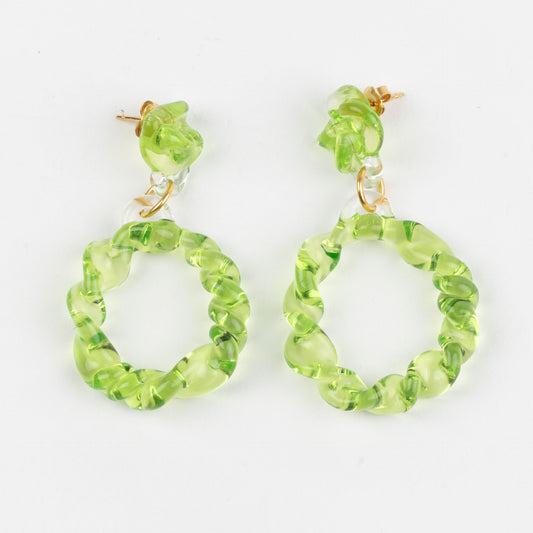 Twist Circle Hoops