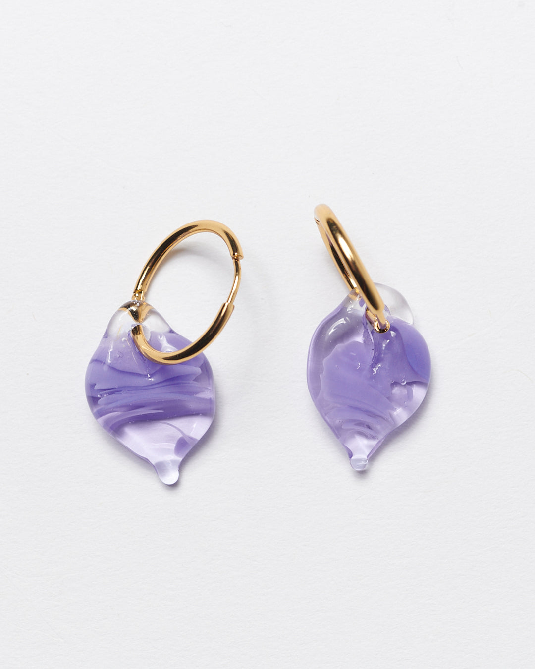 Heart of Glass Hoops