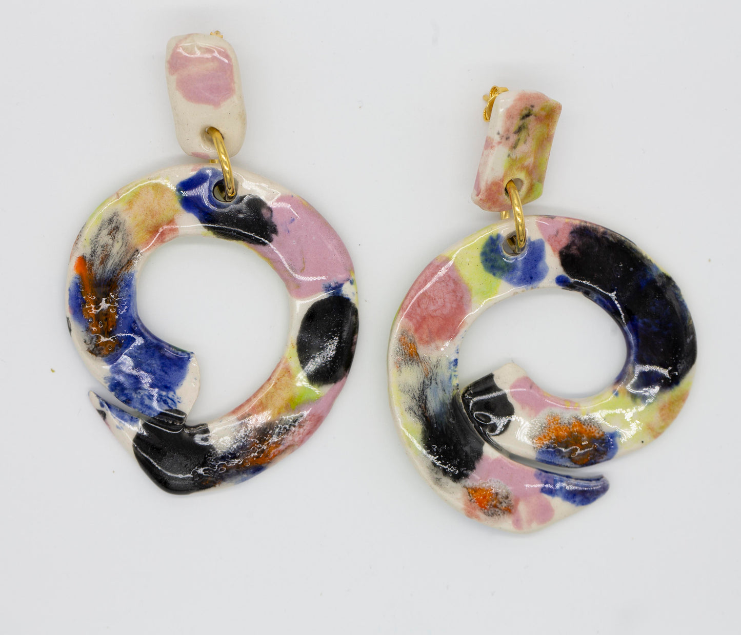 Abstract Earrings