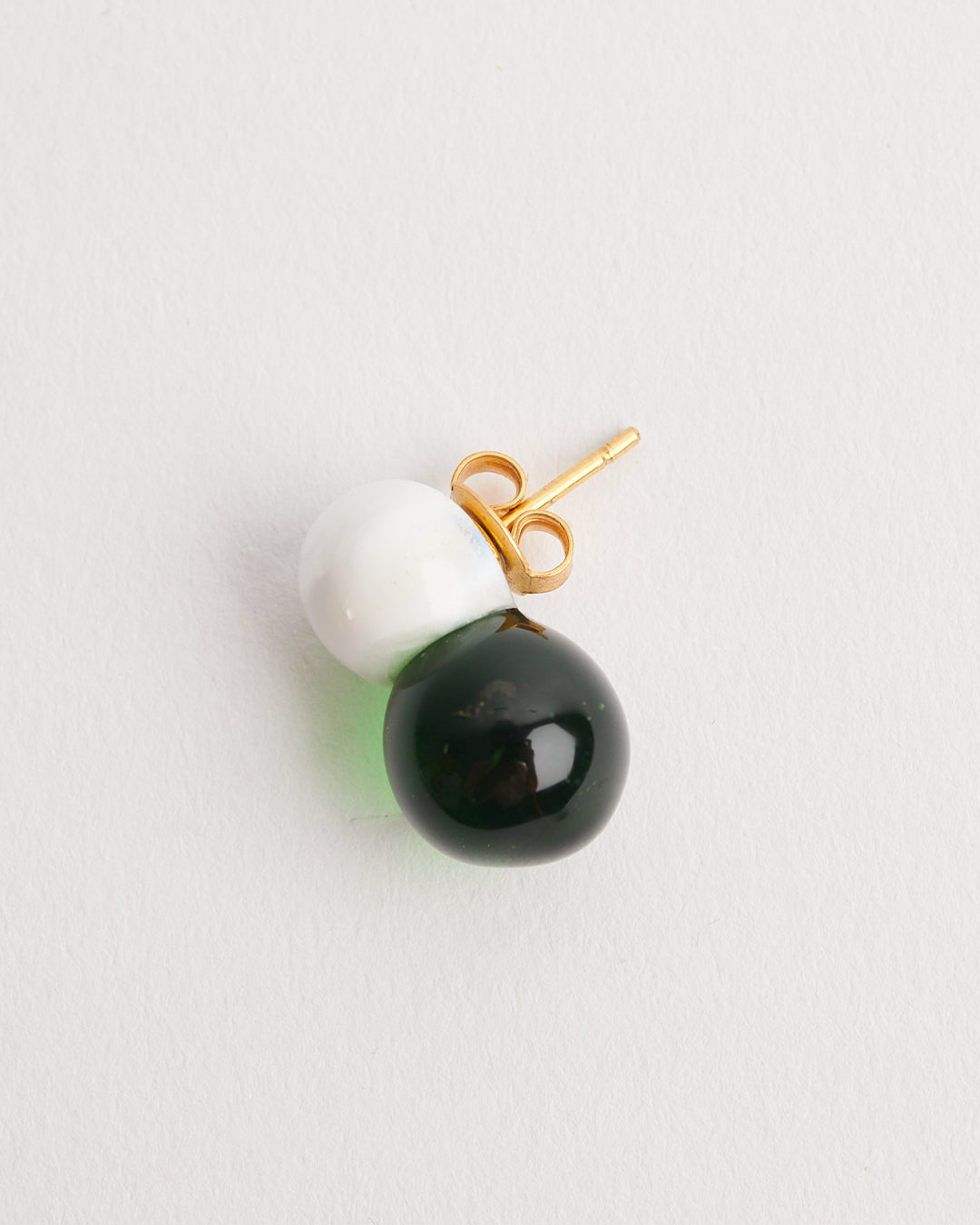 Doble Pearl Earring Single