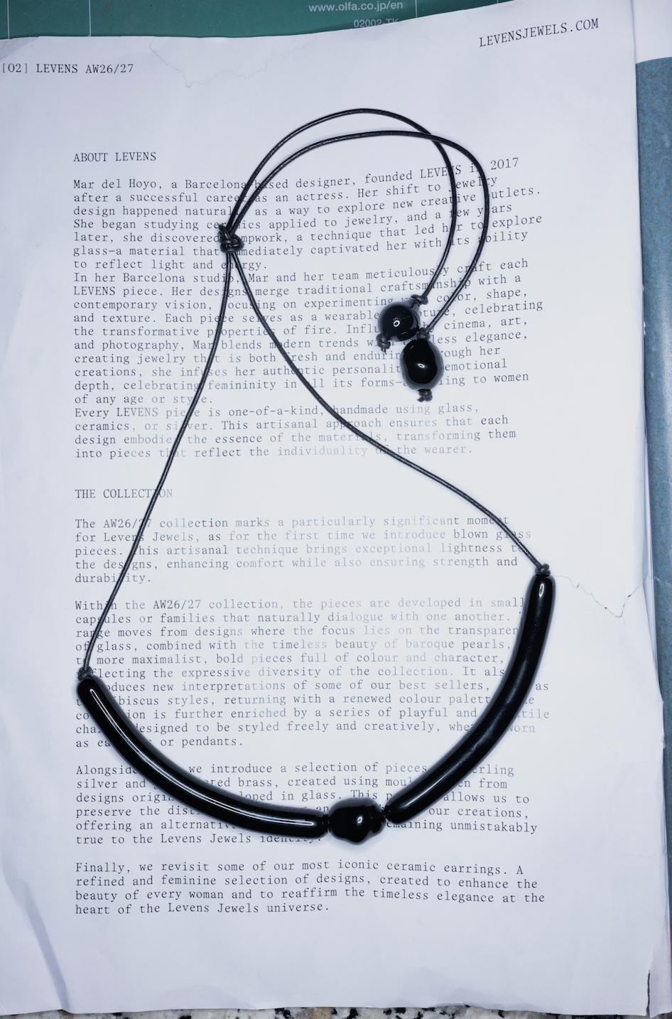 Bambú Necklace
