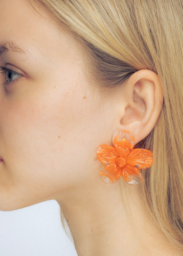 Hibiscus Earring