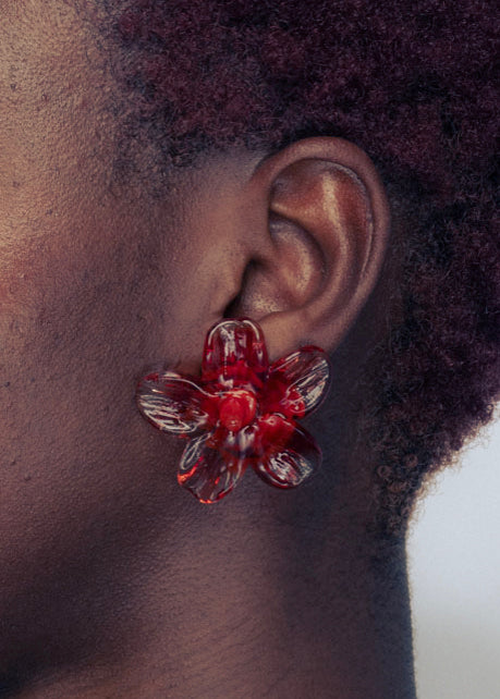Hibiscus Earring