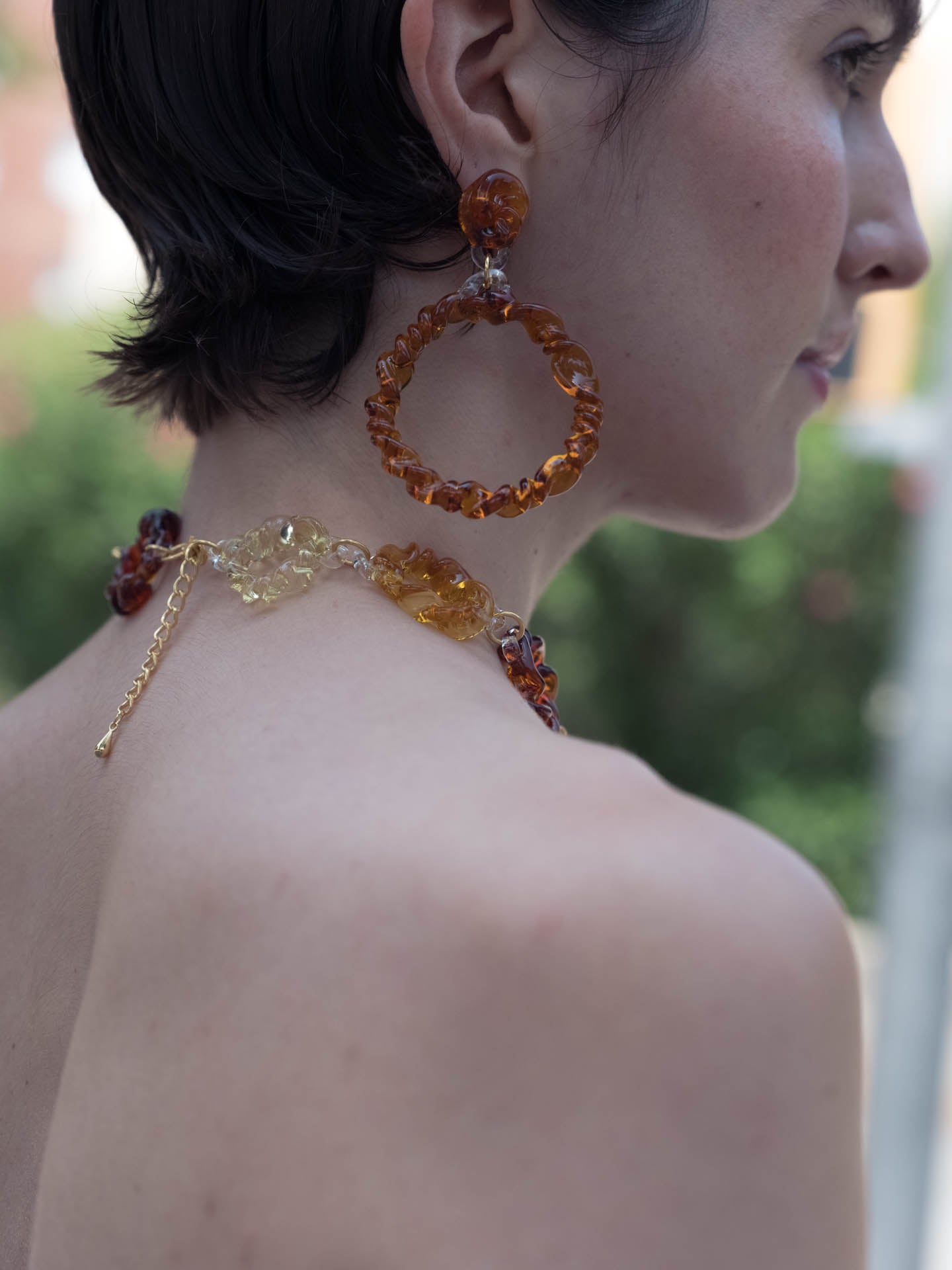Twist Circle Hoops