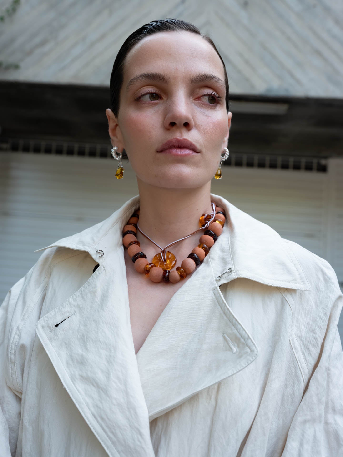 Stone&Glass Necklace