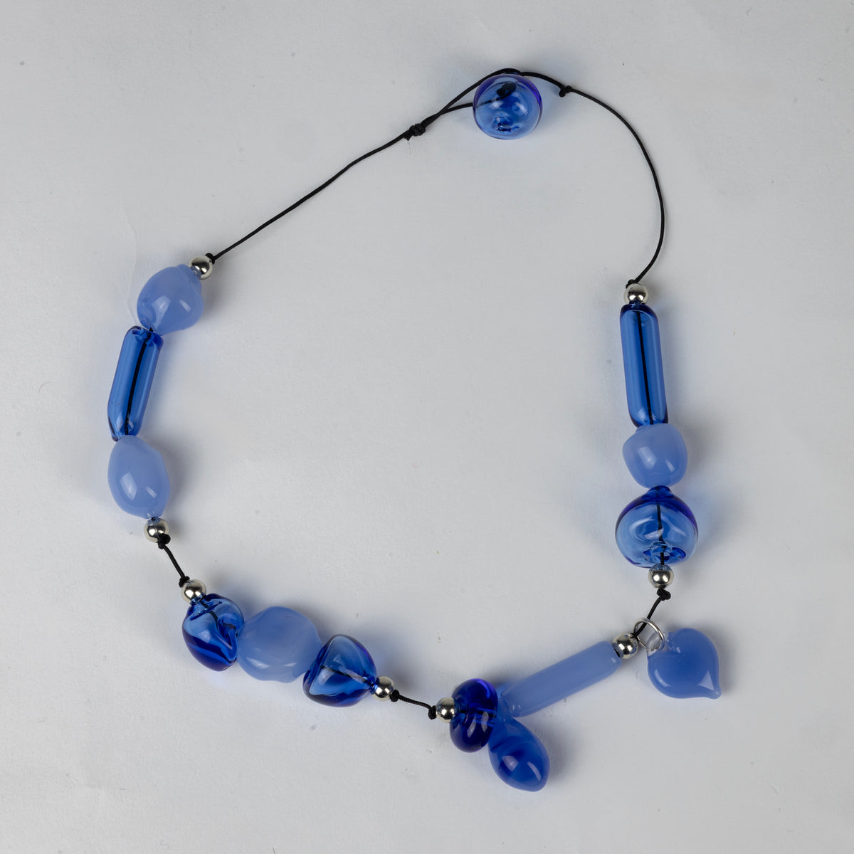 Multy Bubble Cord Necklace