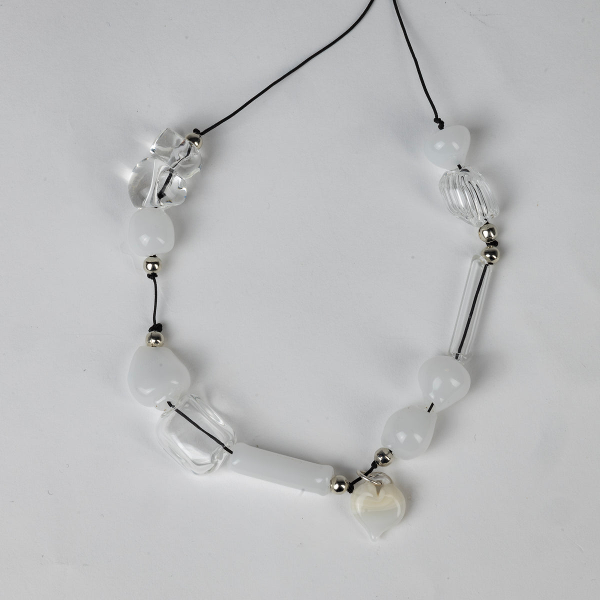 Multy Bubble Cord Necklace