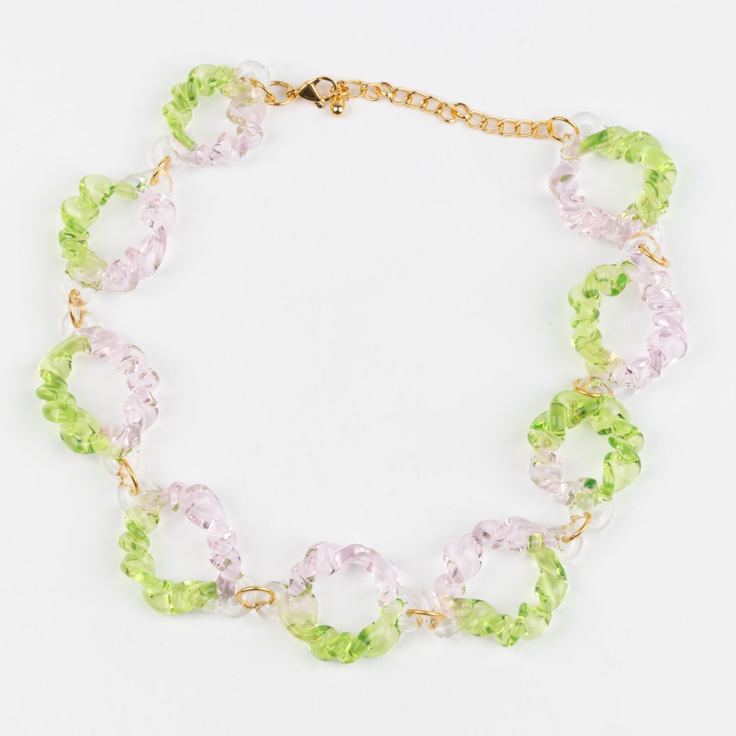Twist Circle Necklace