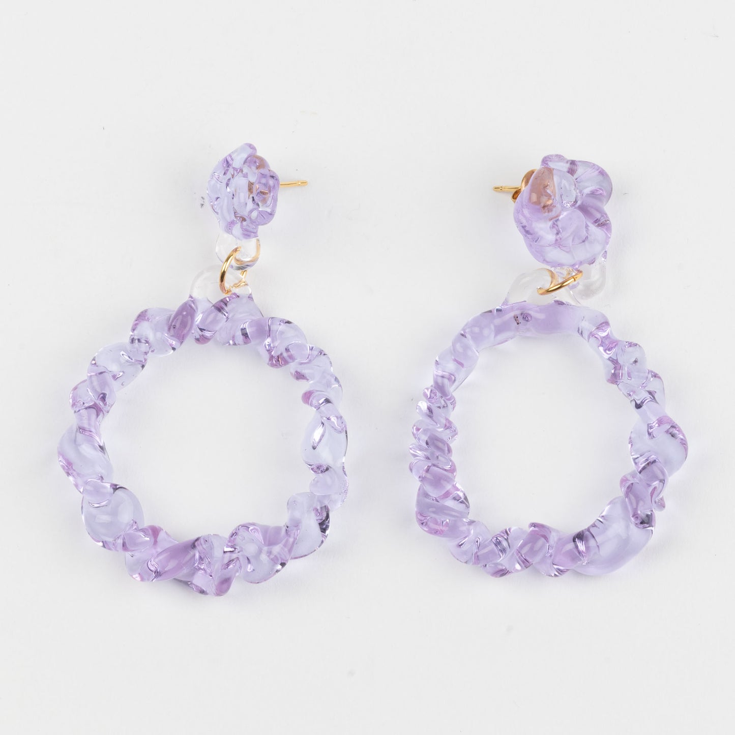 Twist Circle Hoops