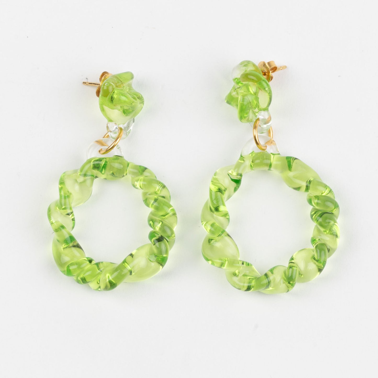 Twist Circle Hoops