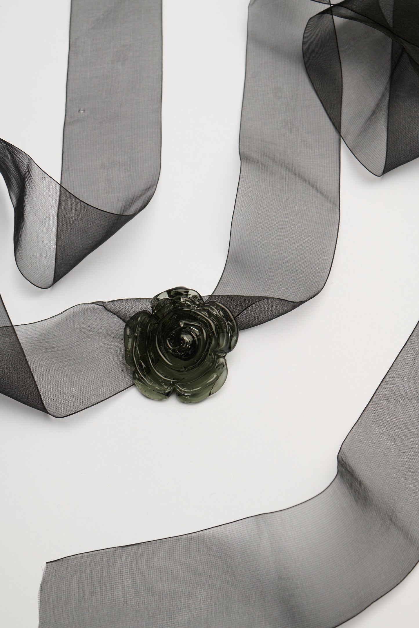 XL Rose Organza Necklace