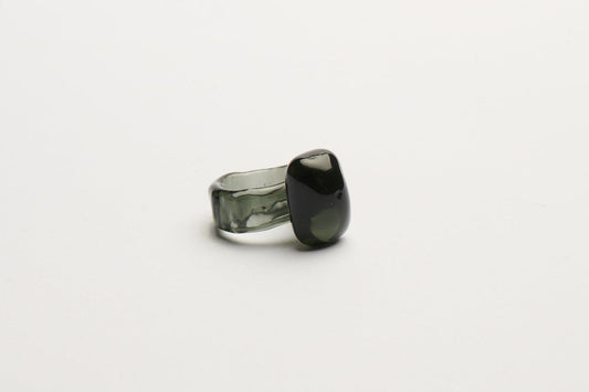 Square stone Ring