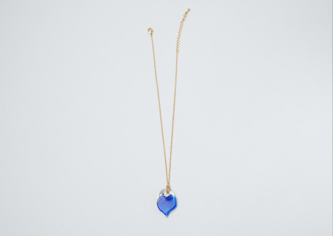 Heart of glass pendant