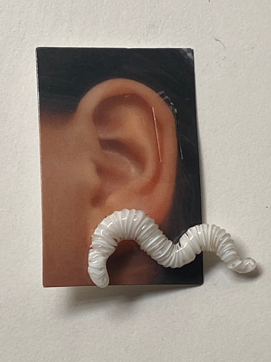 Stalagtite Snake earring